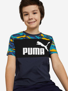 Футболка для мальчиков PUMA Ess+ Camo, Синий