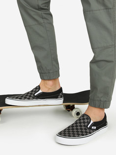 Слипоны мужские Vans Classic Slip-On, Черный