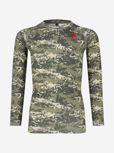 Рашгард детский MadGuy Camo-Line, Зеленый