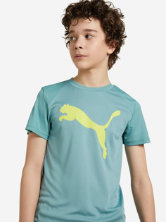 Футболка для мальчиков PUMA Active Sport Poly, Голубой