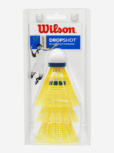 Волан для бадминтона Wilson Dropshot Shuttlecocks, Желтый