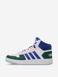 Кеды женские adidas Hoops 2.0 Mid, Белый