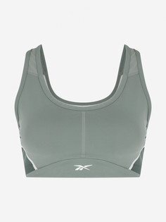 Спортивный топ бра Reebok Lux Racer Bra, Зеленый