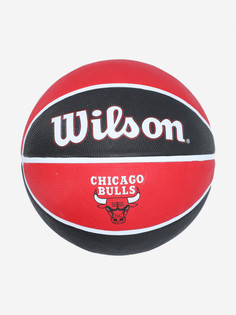 Мяч баскетбольный Wilson NBA Team Tribute BSKT Chi Bulls, Красный