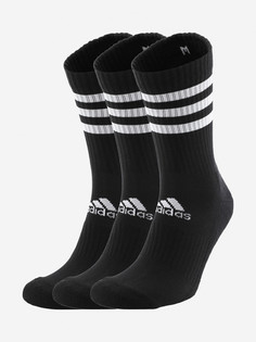 Носки adidas 3-Stripes, 3 пары, Черный