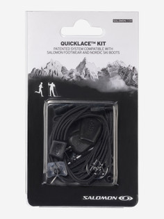 Шнурки Salomon Quicklace Kit, Черный