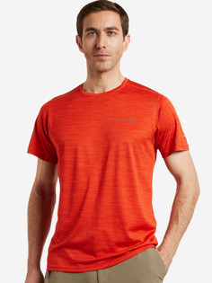 Футболка мужская Columbia Alpine Chill Zero Short Sleeve Crew, Оранжевый