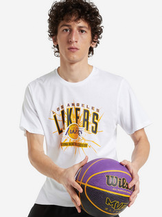 Футболка мужская New Era NBA Shatter Print, Белый
