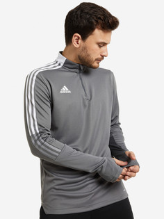 Джемпер футбольный мужской adidas Tiro21 Training, Серый