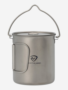 Котел титановый Northland 0.75 л, Серый