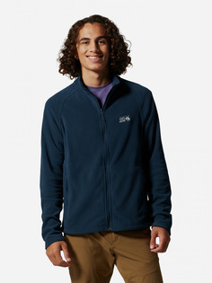 Джемпер флисовый мужской Mountain Hardwear Polartec Microfleece Full Zip, Синий