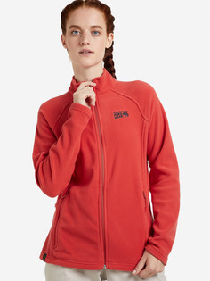 Джемпер флисовый женский Mountain Hardwear Polartec Microfleece Full Zip, Красный