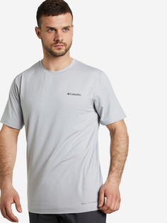 Футболка мужская Columbia Tech Trail Graphic Tee, Серый