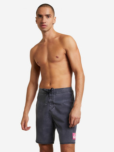 Шорты пляжные мужские Quiksilver Surfsilk Acid Wash, Черный