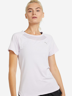 Футболка женская PUMA Run Cloudspun Marathon, Фиолетовый