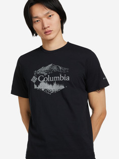 Футболка мужская Columbia Timber Point Graphic Tee, Серый
