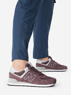 Кроссовки мужские New Balance 574, Красный