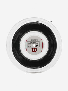 Струна для большого тенниса Wilson Revolve Spin 16, Черный