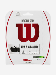 Струна для большого тенниса Wilson Revolve Spin 17 Set, Зеленый