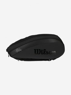 Сумка для 12 ракеток Wilson RF DNA, Черный