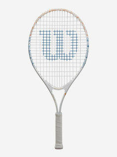 Ракетка для большого тенниса детская Wilson Roland Garros Elite 25, Белый