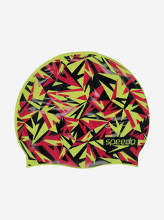 Шапочка для плавания детская Speedo Boom Silicone, Черный