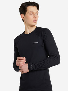 Термобелье верх мужское Columbia Heavyweight Stretch Long Sleeve Top, Черный