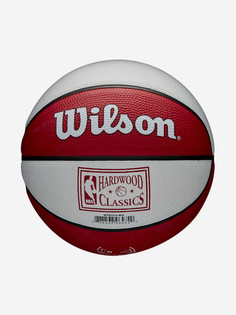 Мяч баскетбольный Wilson NBA Team Retro Mini Mia Heat, Белый