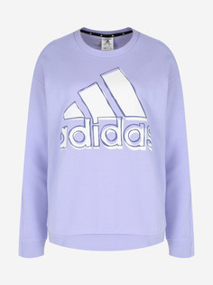 Свитшот женский adidas Big Logo, Фиолетовый