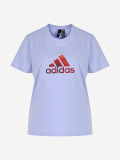 Футболка женская adidas, Фиолетовый