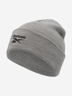 Шапка Reebok Logo Beanie, Серый