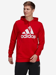 Худи мужская adidas Essentials Big Logo, Красный