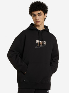 Худи мужская PUMA, Черный