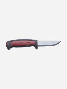 Нож Morakniv Pro C, углеродистая сталь, резиновая ручка с красной вставкой, 12243,