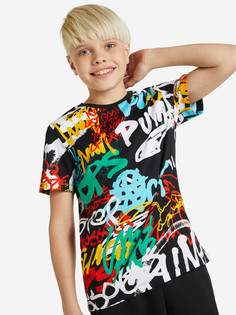 Футболка для мальчиков PUMA Basketball, Черный