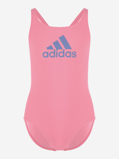 Купальник для девочек adidas Badge Of Sports, Розовый