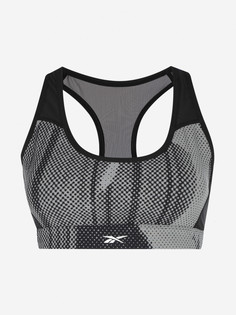 Спортивный топ бра Reebok Lux Per Racer Bra, Черный