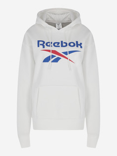 Худи женская Reebok Fleece Hoodie, Белый