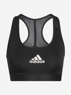 Спортивный топ бра adidas, Черный