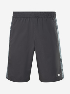 Шорты мужские Reebok Train Camo Woven Short, Серый