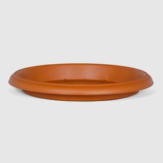 Поддон под горшок плошку Serinova 19 см терракотовый