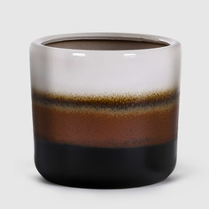Кашпо керамическое для цветов Shine Pots 33x27см 3 цвета