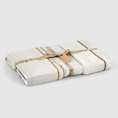 Комплект постельного белья Ecocotton Huma кремовый Евро