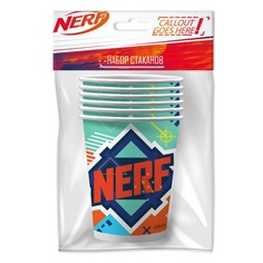 Стаканы бумажные NERF 250 мл 6 шт