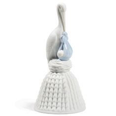 Фигурка Nao Колокольчик-журавль с младенцем 14х6х6 см