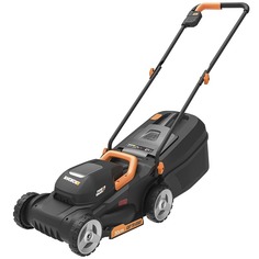 Газонокосилка аккумуляторная WORX WG730E, 20В, бесщеточная, 30 см, 4Ач х 1, ЗУ 2А