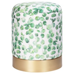 Пуф с крышкой Glasar 49-294B 35х35х43 см ГЛАСАР