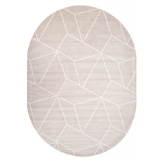 Ковер Merinos f057 Tornado beige 200x290 Oval Меринос