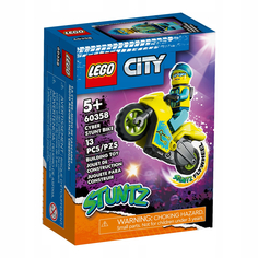 Конструктор Lego City Stuntz Кибер трюковой байк