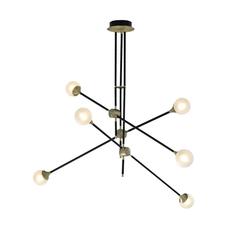 Люстра milosh tendence 0701cl-6bk (milosh) черный